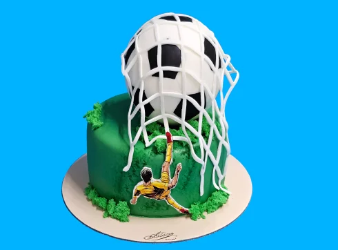 Tort cu Poza Fotbalist