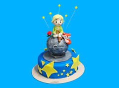 Tort cu Figurine Micul Print