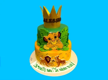 Tort de Botez cu Lion King