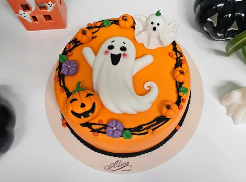Tort Halloween cu Fantomita