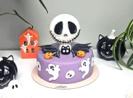 Tort cu figurina Schelet