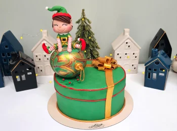 Tort Iarna cu Spiridus Nazdravan