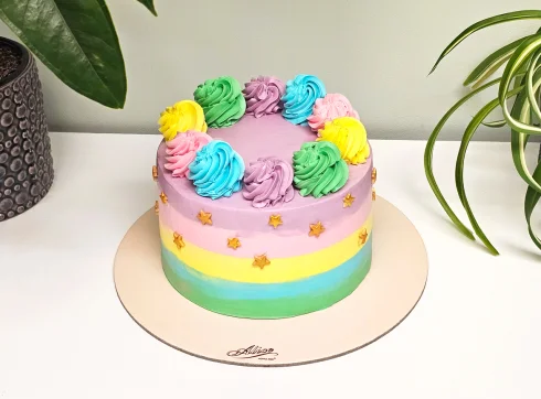 Tort Colorat Curcubeu