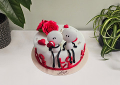 Tort Cuplu Indragostit