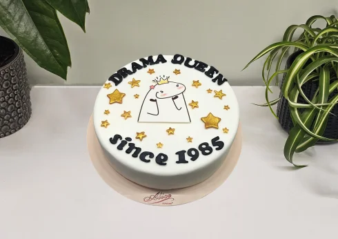 Tort cu Poza Drama Queen