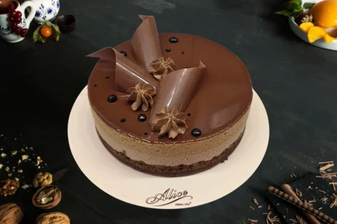 Tort Mousse Caramel Sarat