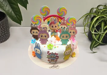 Tort cu Poze Labubu