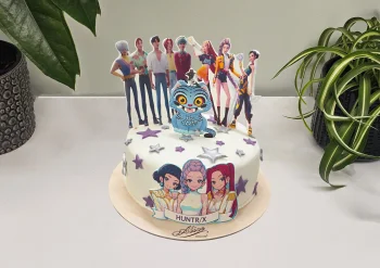 Tort cu Poze Huntrix