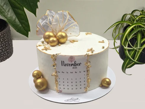 Tort Aniversar Calendar