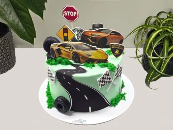Tort cu Poze Masini