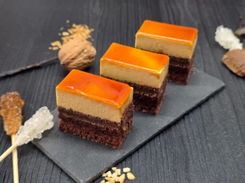 Mini Prajitura cu Caramel