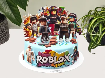 Tort cu poze Roblox 2