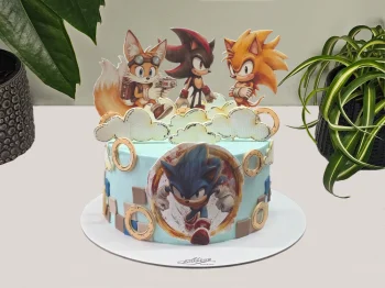 Tort cu Poze Sonic